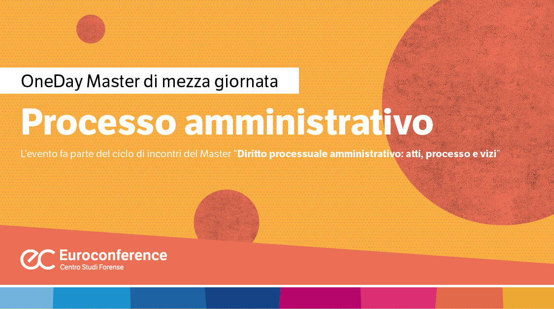 Immagine Processo amministrativo | Euroconference